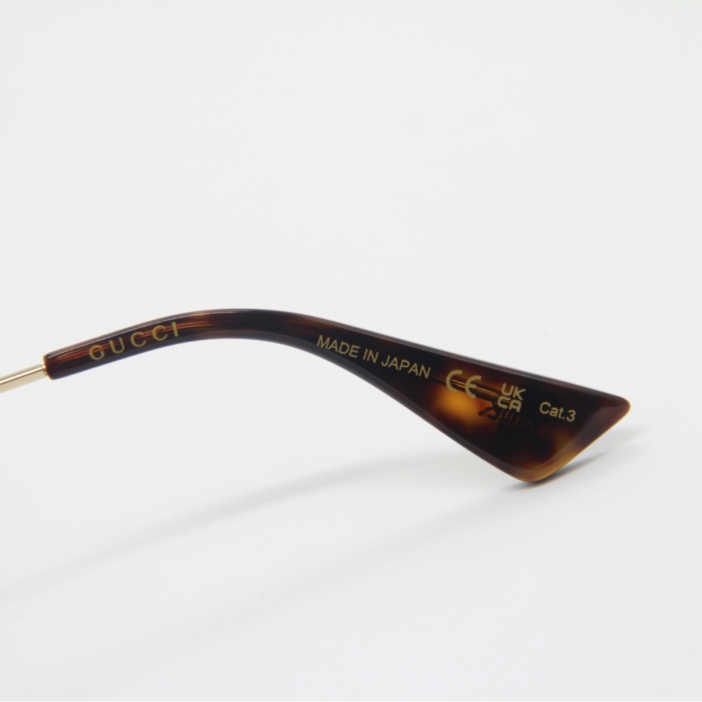 NEW GUCCI AVIATOR SUNGLASSES GG0062S 003 NEW EYEWEAR GUCCI - Picture 11 of 13